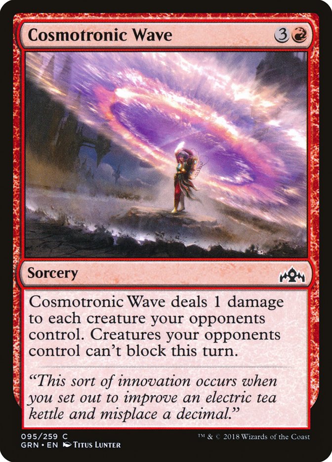 Cosmotronic Wave [Guilds of Ravnica] | Silver Goblin