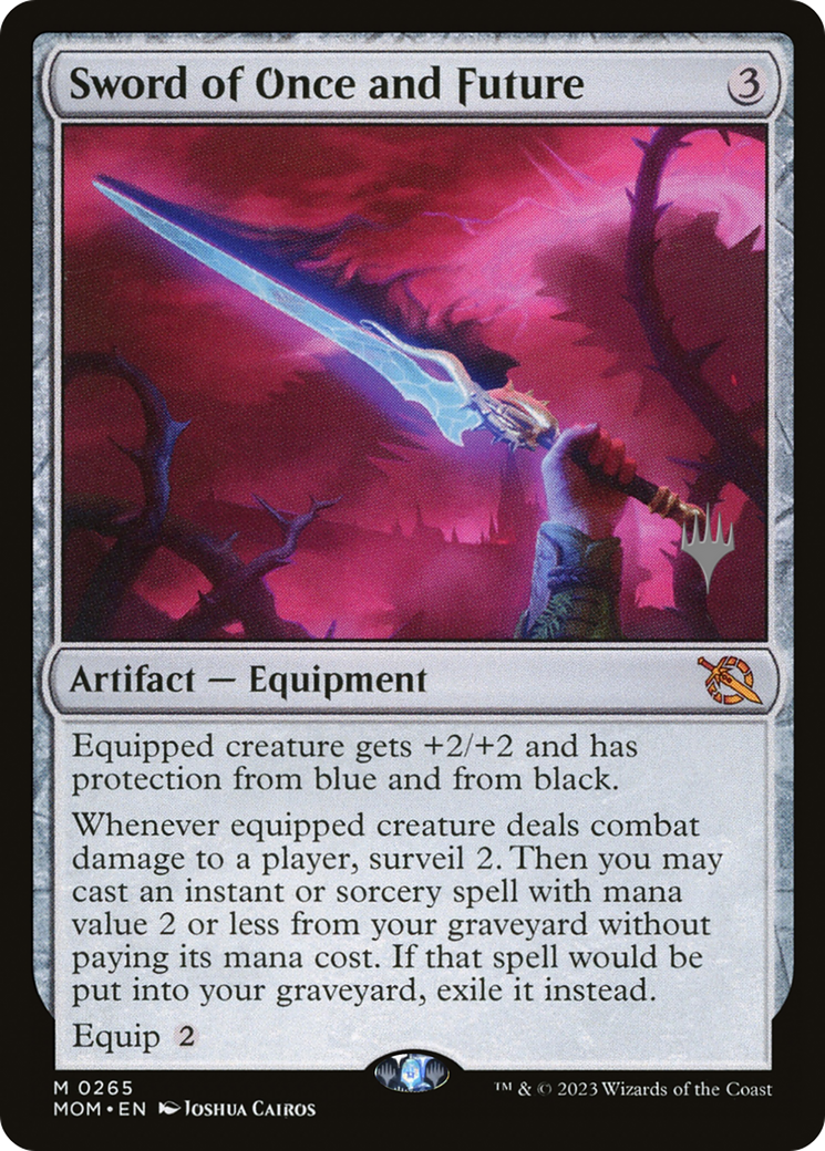 Sword of Once and Future (Promo Pack) [March of the Machine Promos] | Silver Goblin