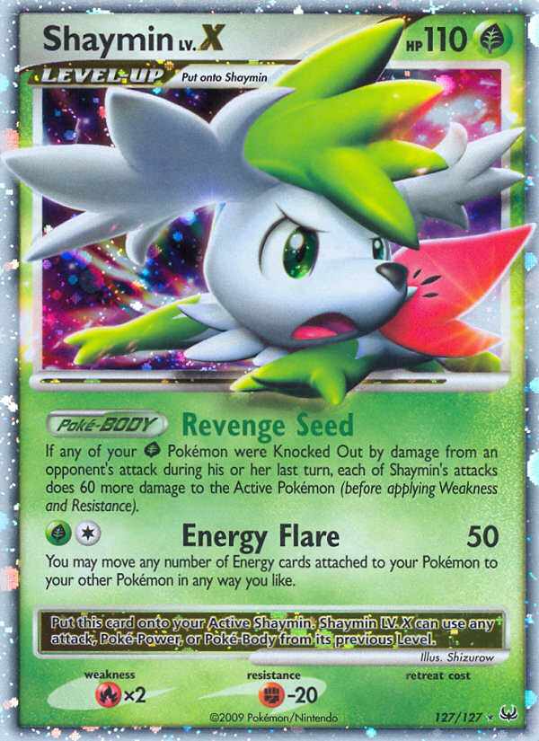 Shaymin LV.X (127/127) [Platinum: Base Set] | Silver Goblin