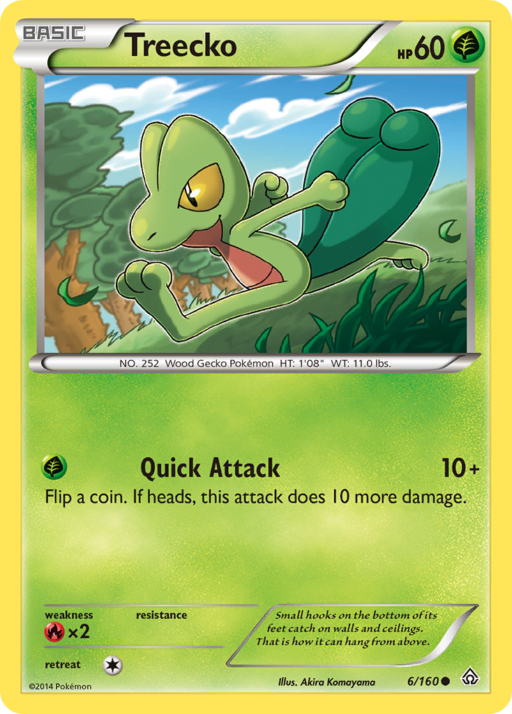 Treecko (6/160) [XY: Primal Clash] | Silver Goblin