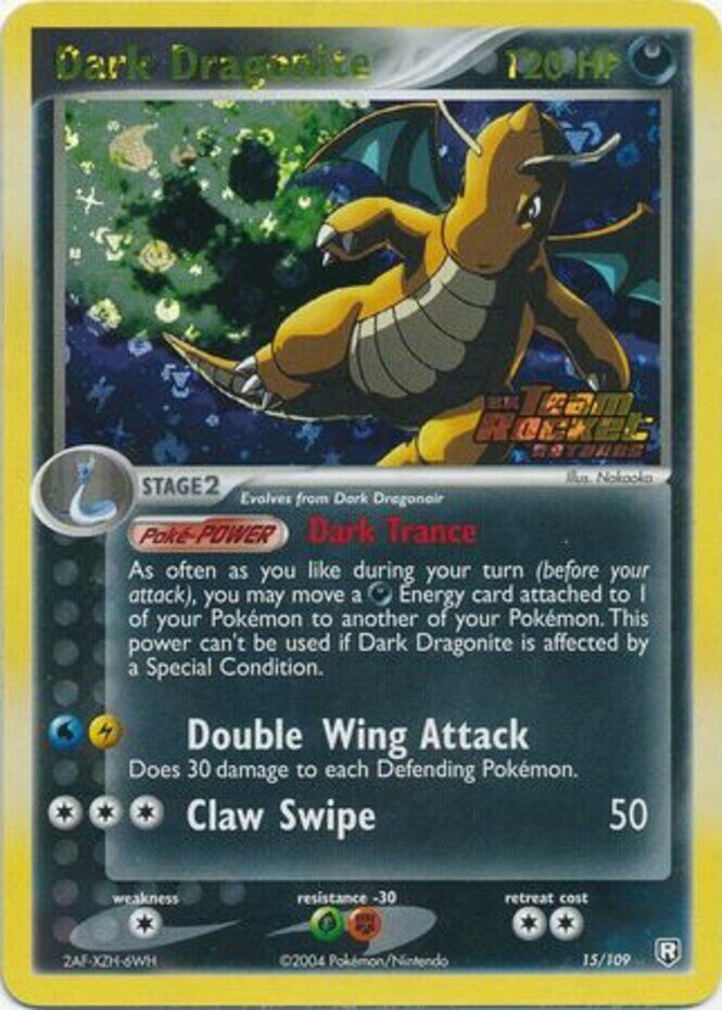 Dark Dragonite (15/109) (Stamped) [EX: Team Rocket Returns] | Silver Goblin