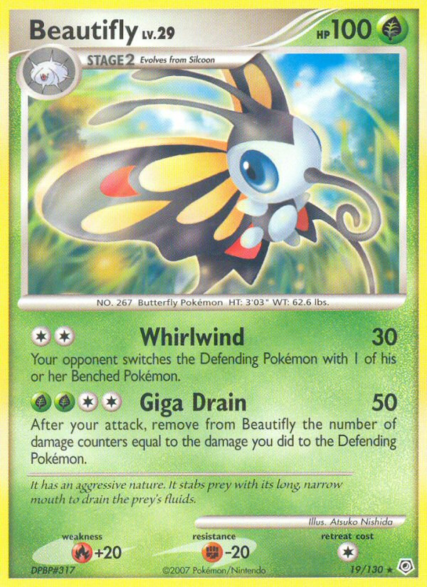 Beautifly (19/130) [Diamond & Pearl: Base Set] | Silver Goblin