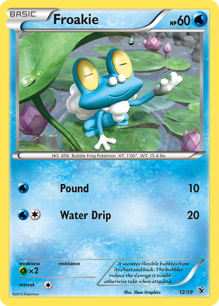 Froakie (12/39) [XY: Kalos Starter Set] | Silver Goblin