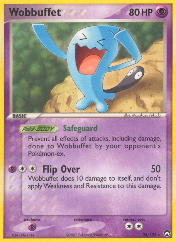 Wobbuffet (24/108) [EX: Power Keepers] | Silver Goblin