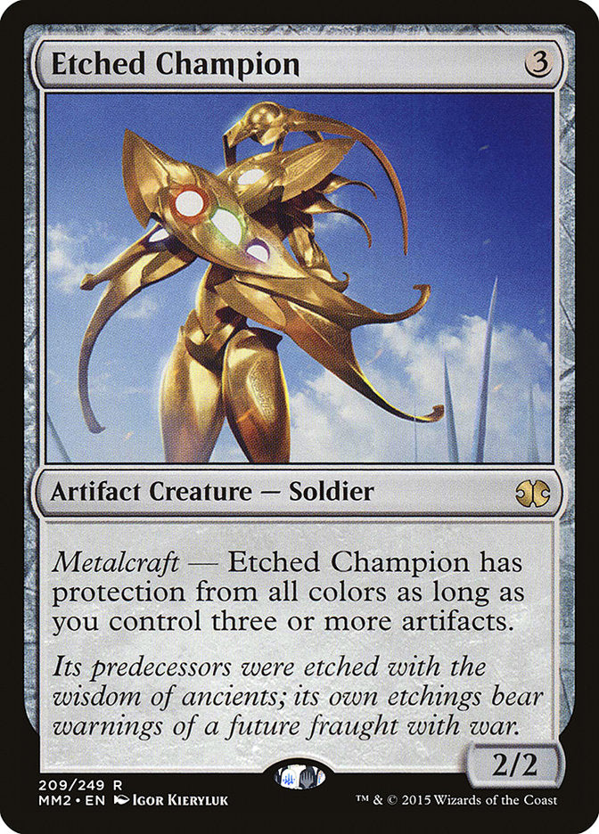 Etched Champion [Modern Masters 2015] | Silver Goblin