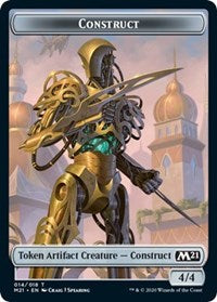 Construct // Goblin Wizard Double-Sided Token [Core Set 2021 Tokens] | Silver Goblin