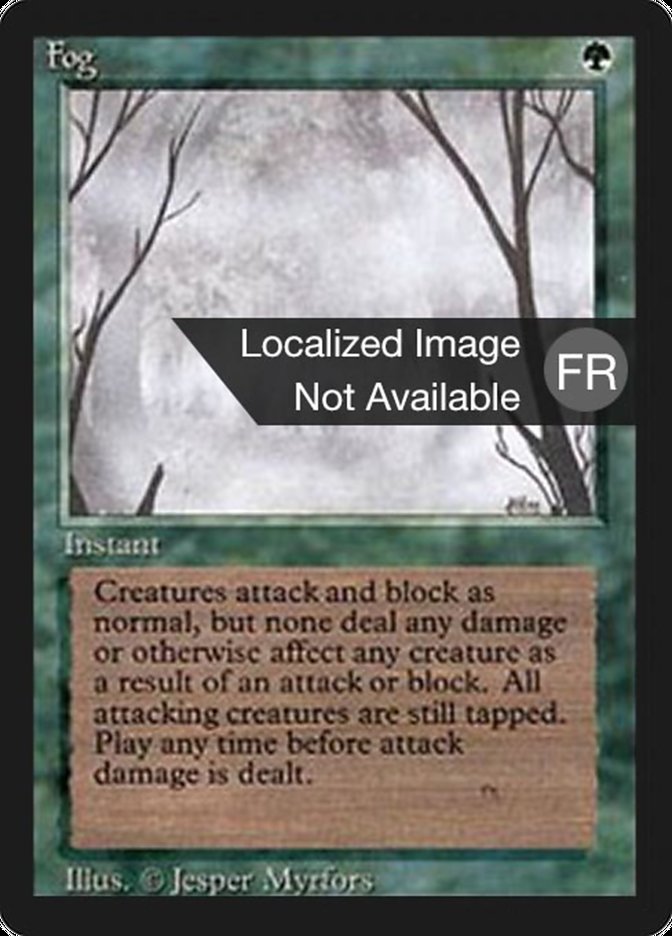 Fog [Foreign Black Border] | Silver Goblin