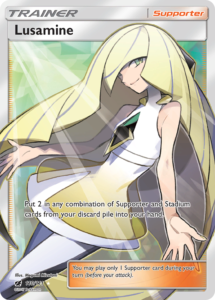 Lusamine (110/111) [Sun & Moon: Crimson Invasion] | Silver Goblin