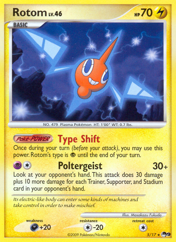 Rotom (5/17) [POP Series 9] | Silver Goblin