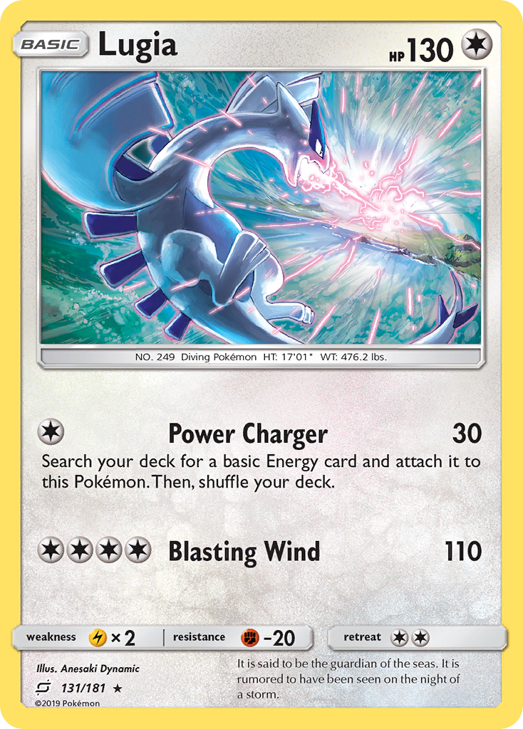 Lugia (131/181) [Sun & Moon: Team Up] | Silver Goblin