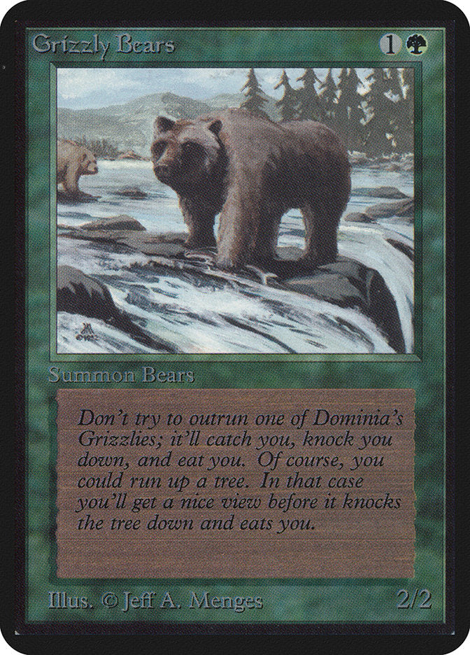 Grizzly Bears [Alpha Edition] | Silver Goblin