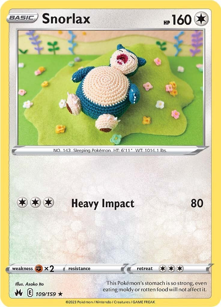 Snorlax (109/159) [Sword & Shield: Crown Zenith] | Silver Goblin