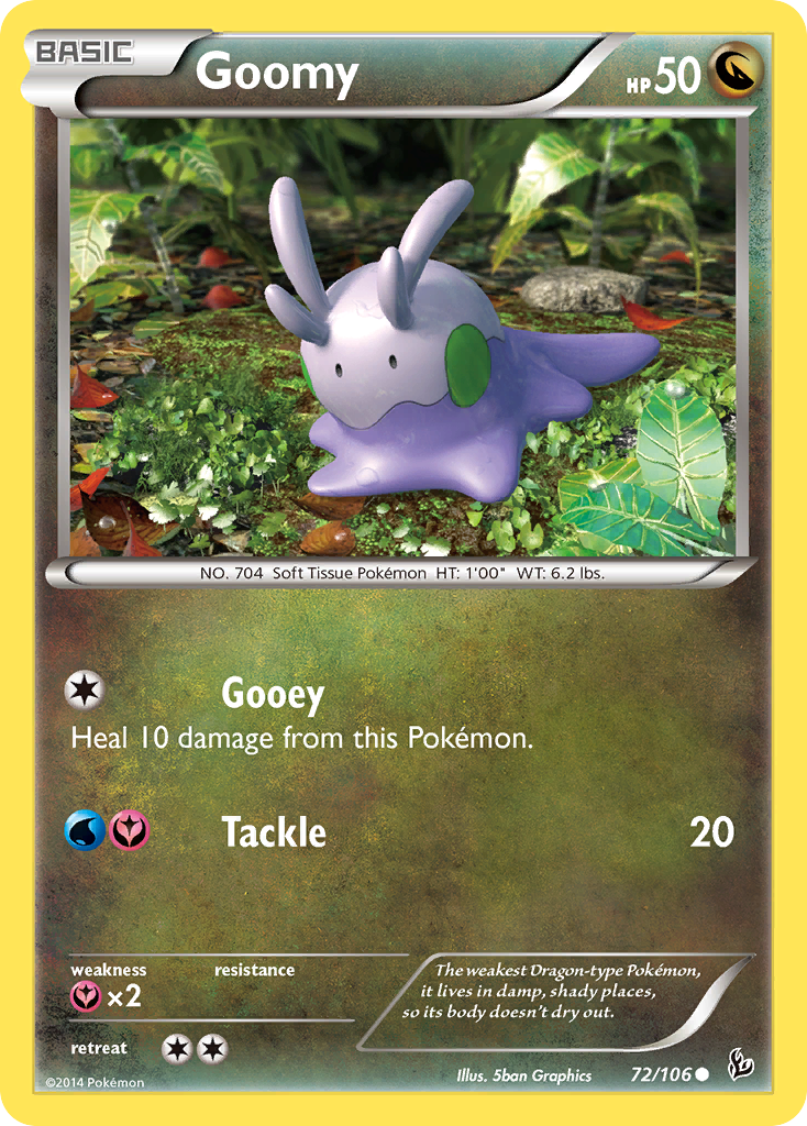 Goomy (72/106) [XY: Flashfire] | Silver Goblin