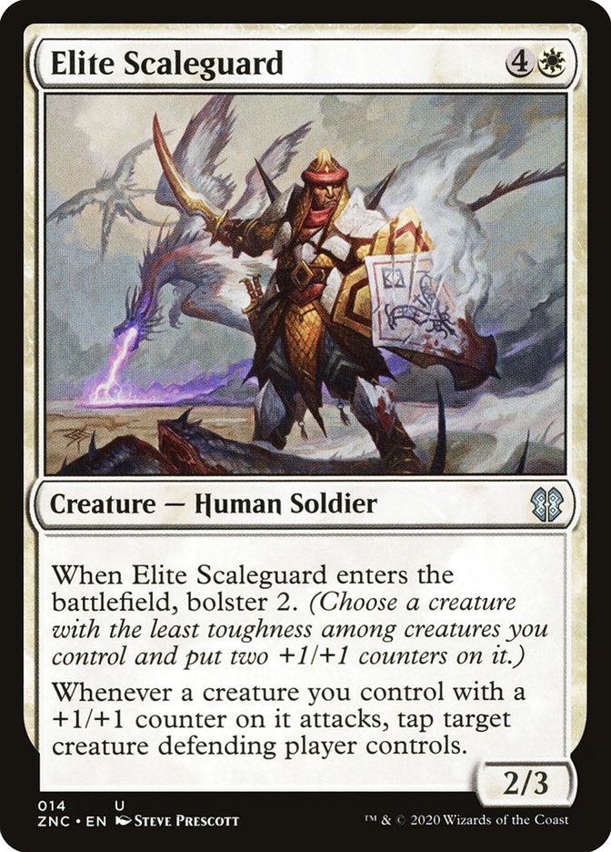 Elite Scaleguard [Zendikar Rising Commander] | Silver Goblin