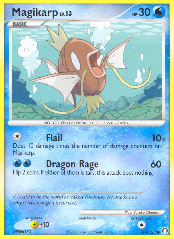 Magikarp (89/123) [Diamond & Pearl: Mysterious Treasures] | Silver Goblin