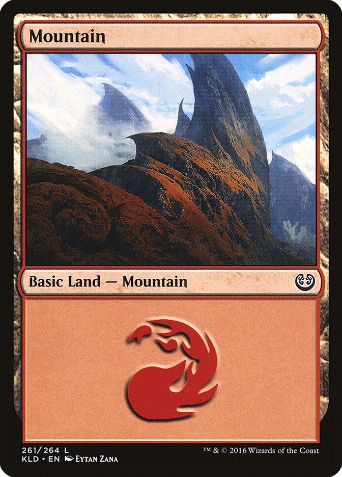 Mountain (261) [Kaladesh] | Silver Goblin