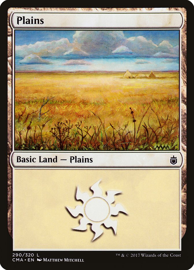 Plains (290) [Commander Anthology] | Silver Goblin