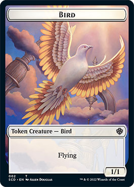 Bird // Thopter Double-Sided Token [Starter Commander Decks] | Silver Goblin