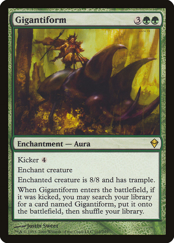 Gigantiform [Zendikar] | Silver Goblin
