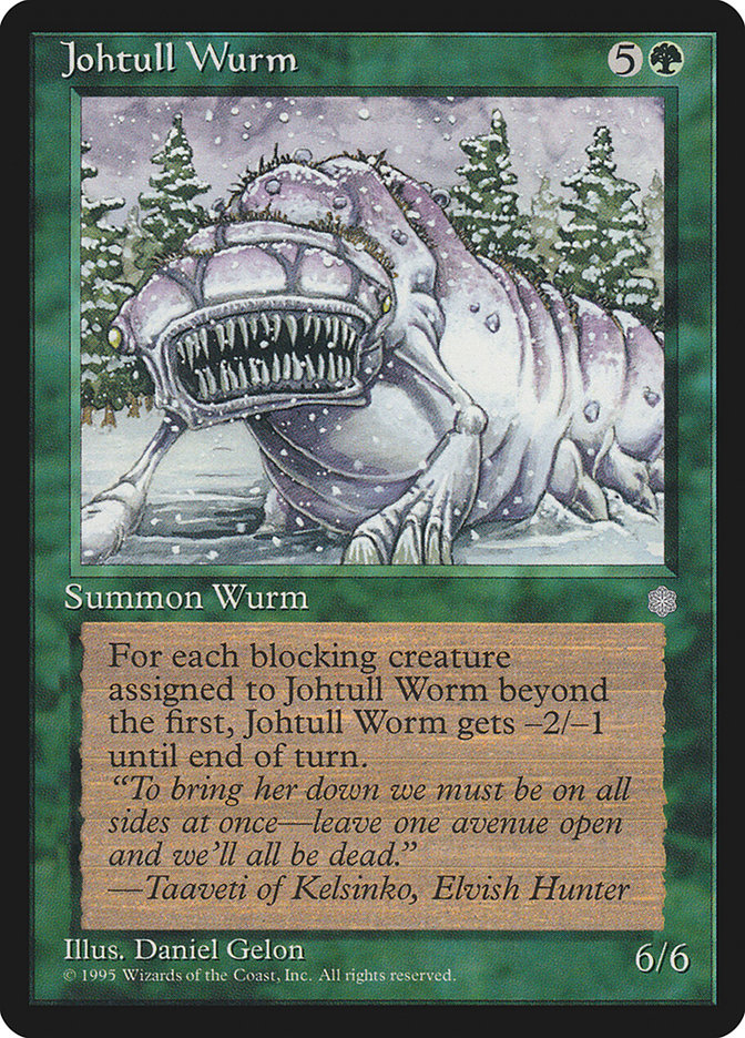 Johtull Wurm [Ice Age] | Silver Goblin