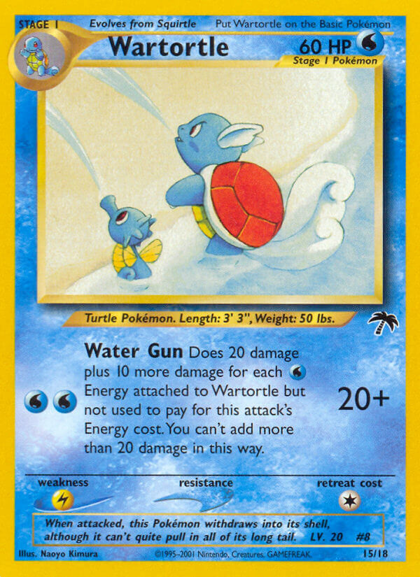 Wartortle (15/18) [Southern Islands] | Silver Goblin