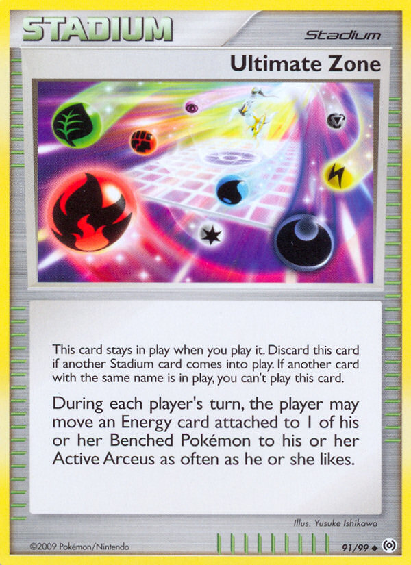 Ultimate Zone (91/99) [Platinum: Arceus] | Silver Goblin