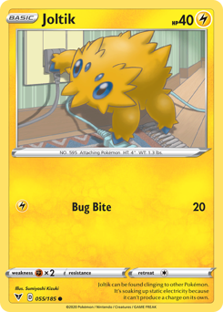 Joltik (055/185) [Sword & Shield: Vivid Voltage] | Silver Goblin