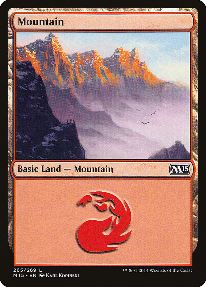 Mountain (265) [Magic 2015] | Silver Goblin