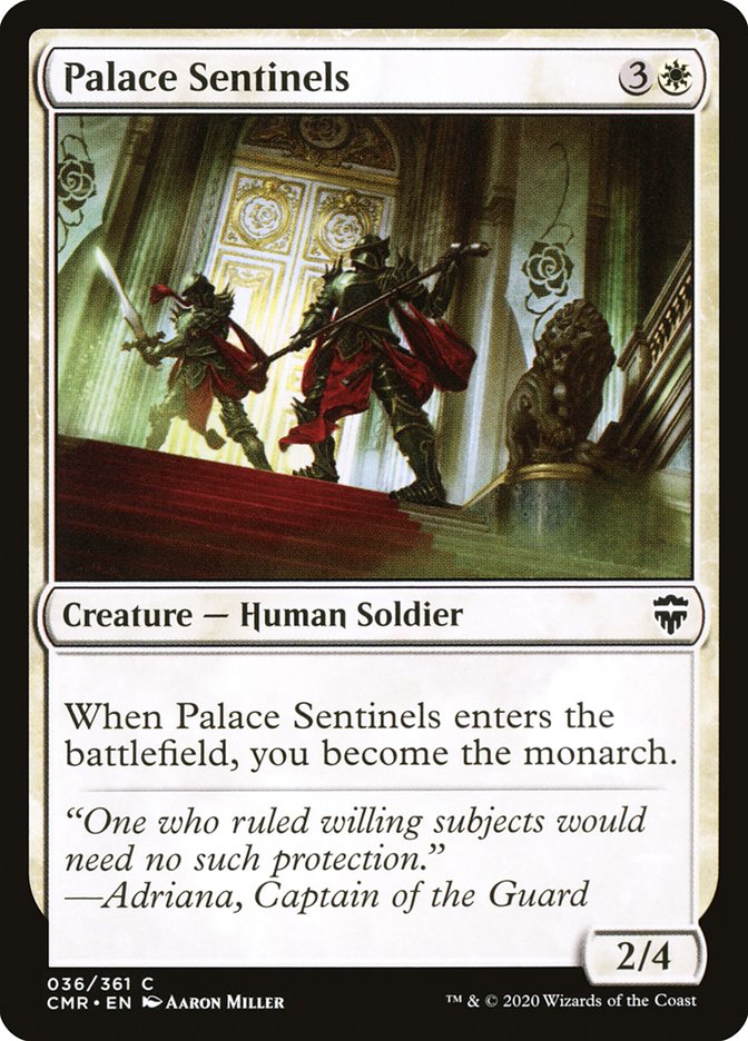 Palace Sentinels [Commander Legends] | Silver Goblin