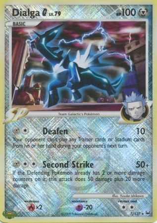 Dialga G (7/127) (League Promo) [Platinum: Base Set] | Silver Goblin