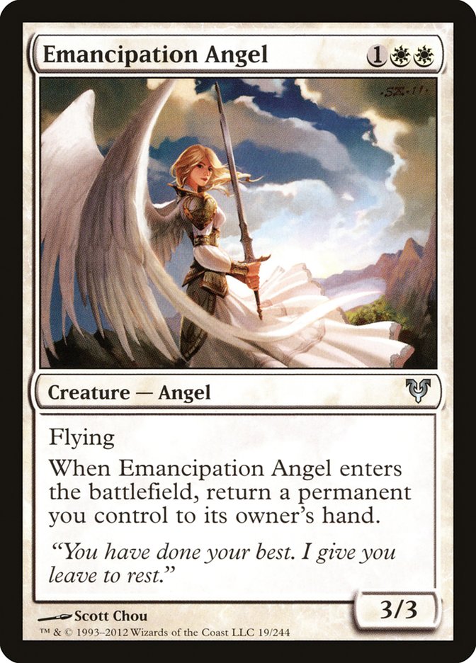 Emancipation Angel [Avacyn Restored] | Silver Goblin