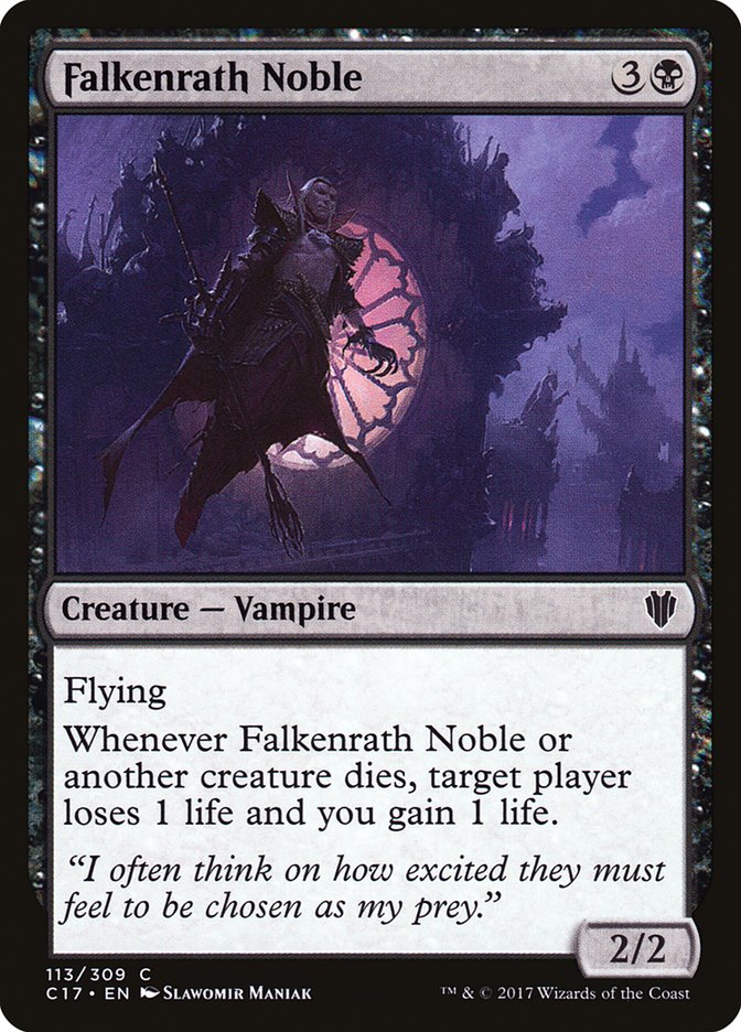Falkenrath Noble [Commander 2017] | Silver Goblin