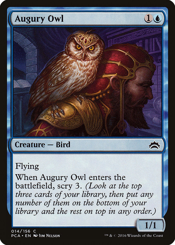 Augury Owl [Planechase Anthology] | Silver Goblin