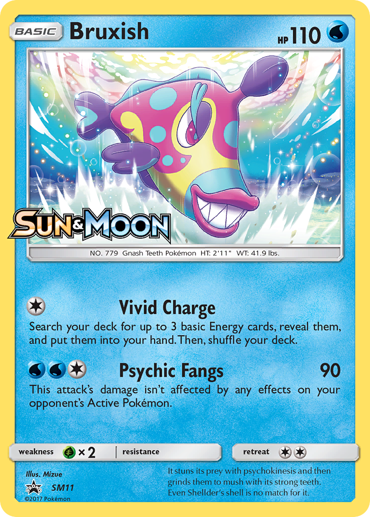 Bruxish (SM11) [Sun & Moon: Black Star Promos] | Silver Goblin