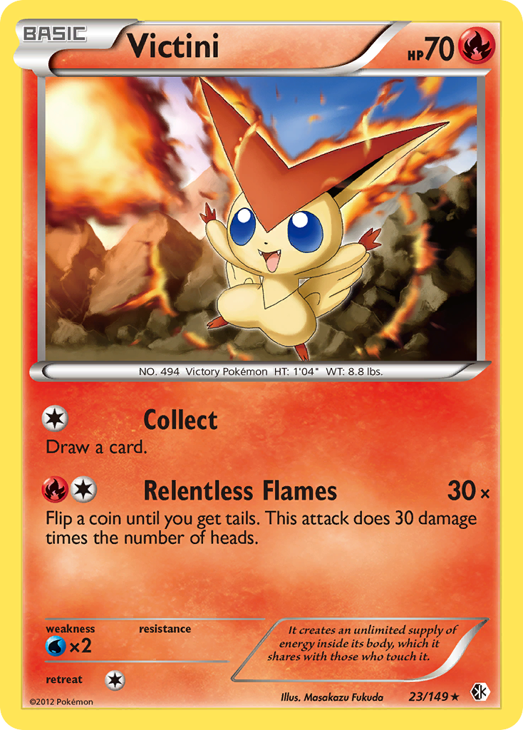 Victini (23/149) [Black & White: Boundaries Crossed] | Silver Goblin