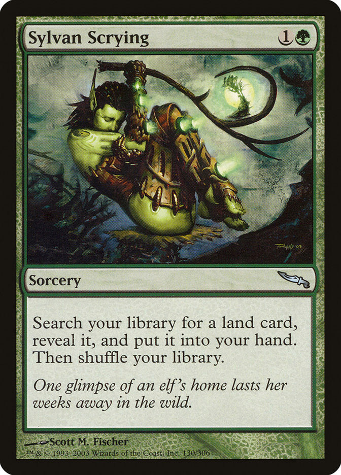 Sylvan Scrying [Mirrodin] | Silver Goblin