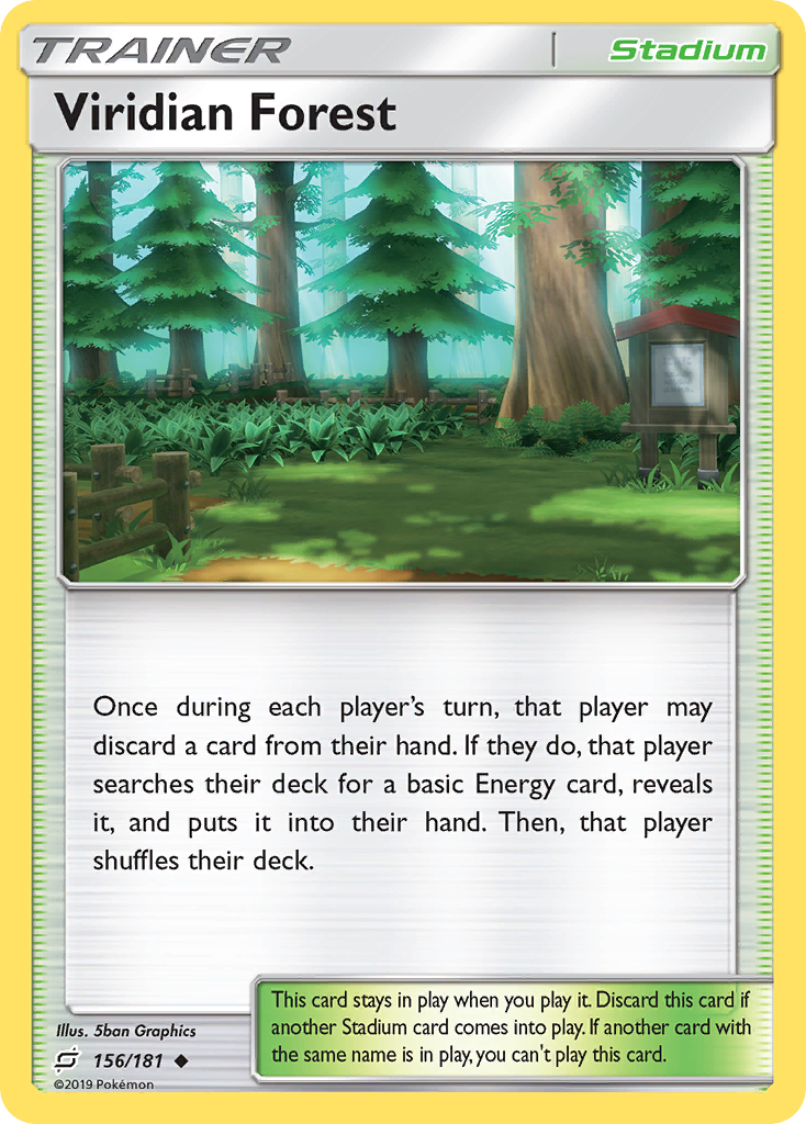 Viridian Forest (156/181) [Sun & Moon: Team Up] | Silver Goblin