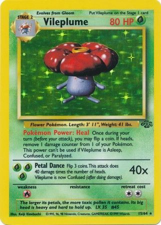 Vileplume (15/64) [Jungle Unlimited] | Silver Goblin