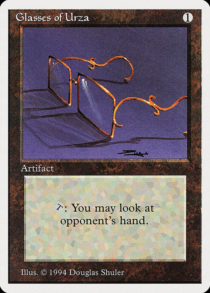 Glasses of Urza [Summer Magic / Edgar] | Silver Goblin