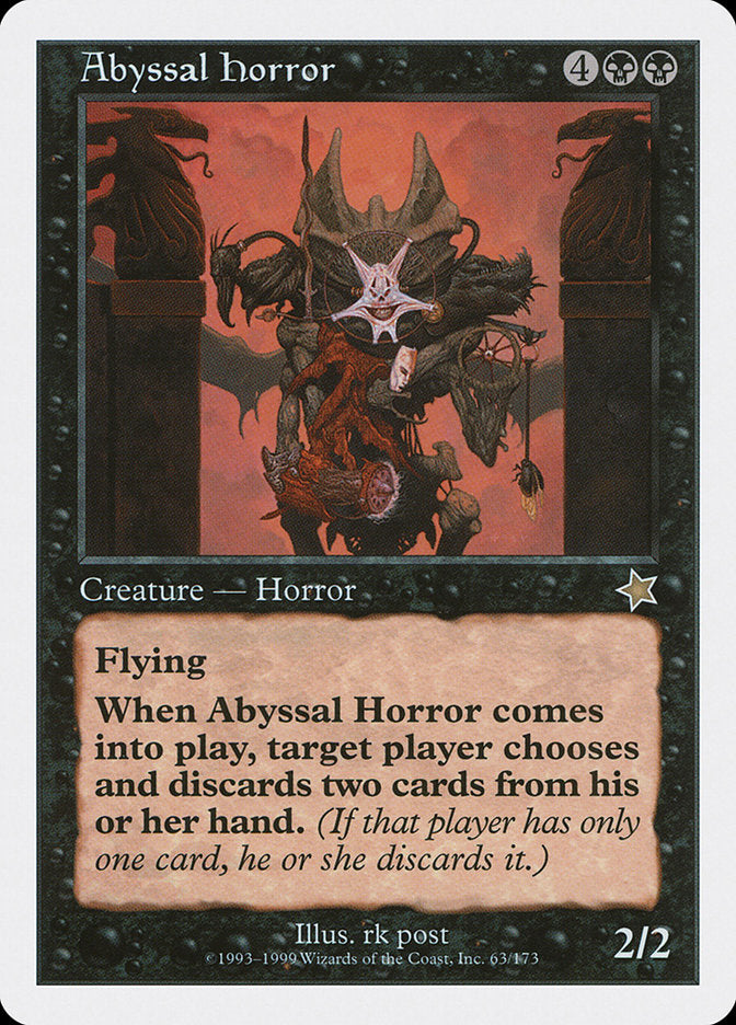 Abyssal Horror [Starter 1999] | Silver Goblin