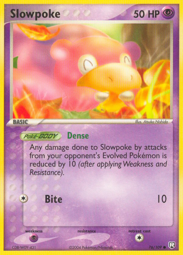 Slowpoke (76/109) [EX: Team Rocket Returns] | Silver Goblin