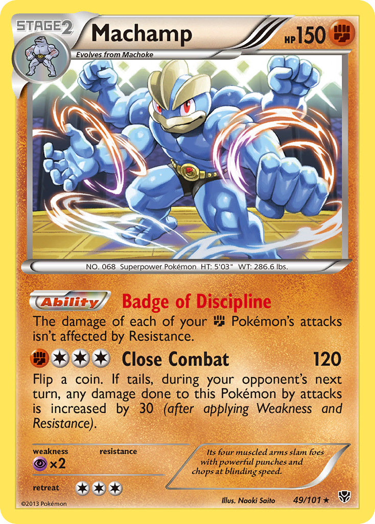 Machamp (49/101) [Black & White: Plasma Blast] | Silver Goblin