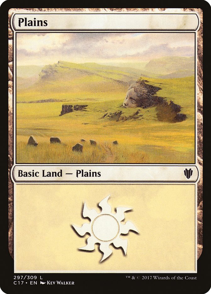 Plains (297) [Commander 2017] | Silver Goblin