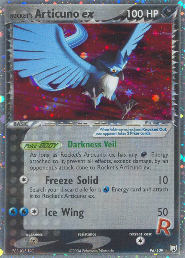 Rocket's Articuno ex (96/109) [EX: Team Rocket Returns] | Silver Goblin