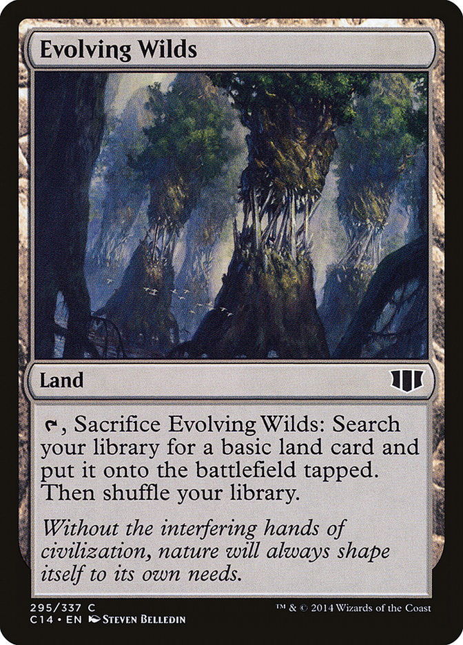 Evolving Wilds [Commander 2014] | Silver Goblin