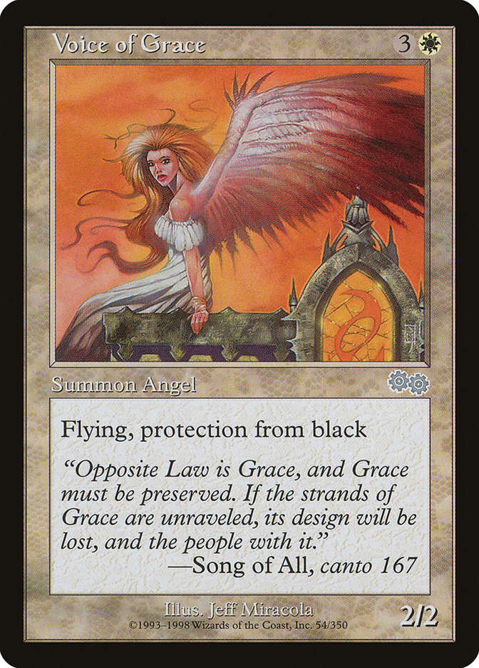 Voice of Grace [Urza's Saga] | Silver Goblin