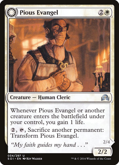 Pious Evangel (034) - Shadows over Innistrad
