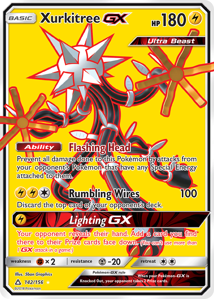 Xurkitree GX (142/156) [Sun & Moon: Ultra Prism] | Silver Goblin