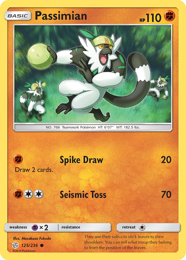 Passimian (125/236) [Sun & Moon: Cosmic Eclipse] | Silver Goblin