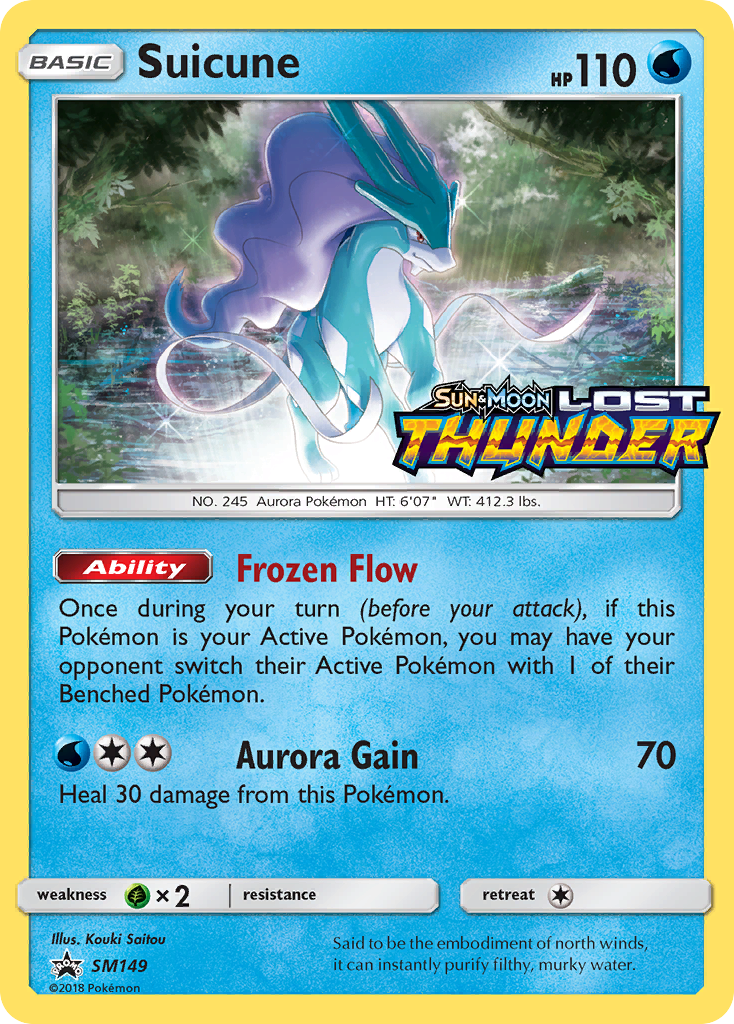 Suicune (SM149) [Sun & Moon: Black Star Promos] | Silver Goblin